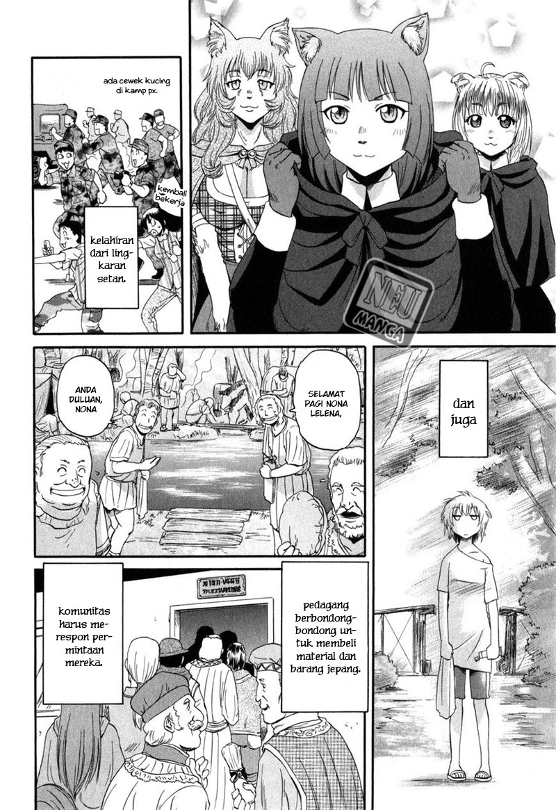 Gate – Jietai Kare no Chi nite Kaku Tatakeri Chapter 25 Gambar 26