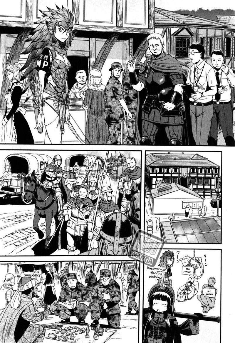 Gate – Jietai Kare no Chi nite Kaku Tatakeri Chapter 25 Gambar 29