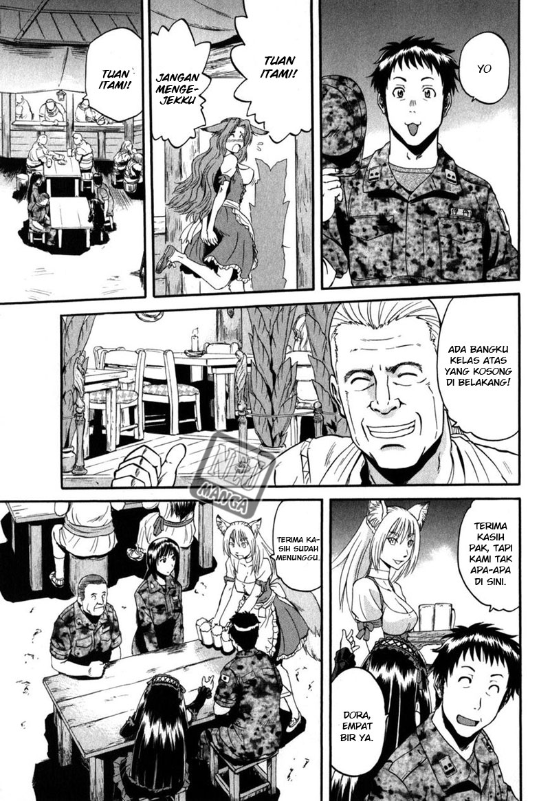 Gate – Jietai Kare no Chi nite Kaku Tatakeri Chapter 25 Gambar 33