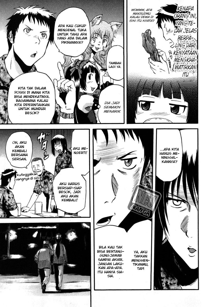 Gate – Jietai Kare no Chi nite Kaku Tatakeri Chapter 25 Gambar 37