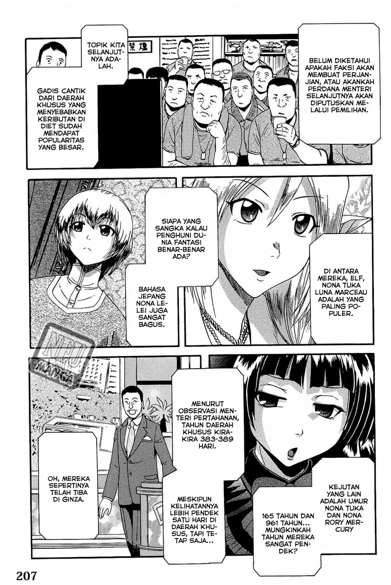 Gate – Jietai Kare no Chi nite Kaku Tatakeri Chapter 24 Gambar 16