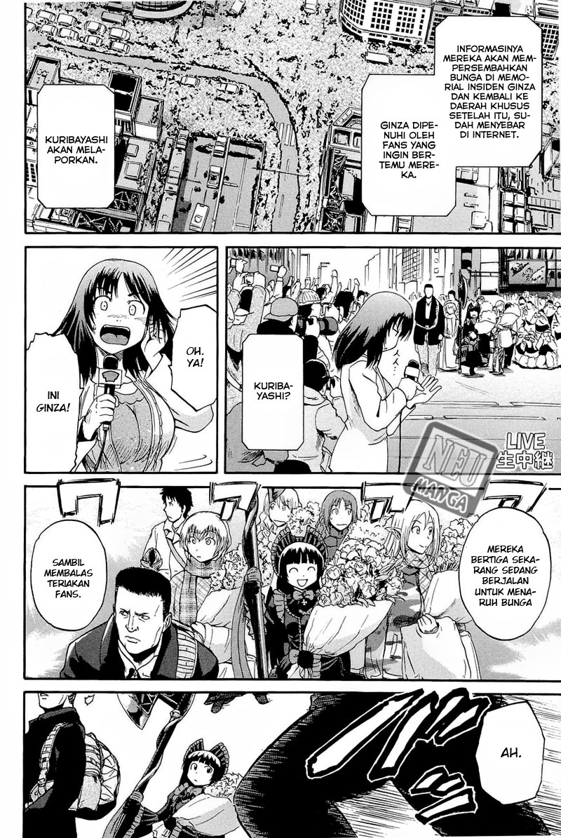 Gate – Jietai Kare no Chi nite Kaku Tatakeri Chapter 24 Gambar 17