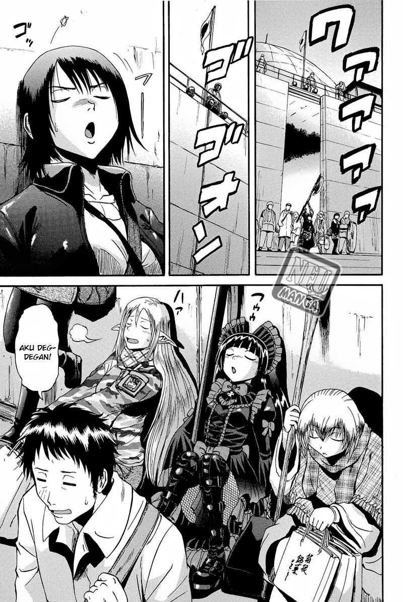 Gate – Jietai Kare no Chi nite Kaku Tatakeri Chapter 24 Gambar 26