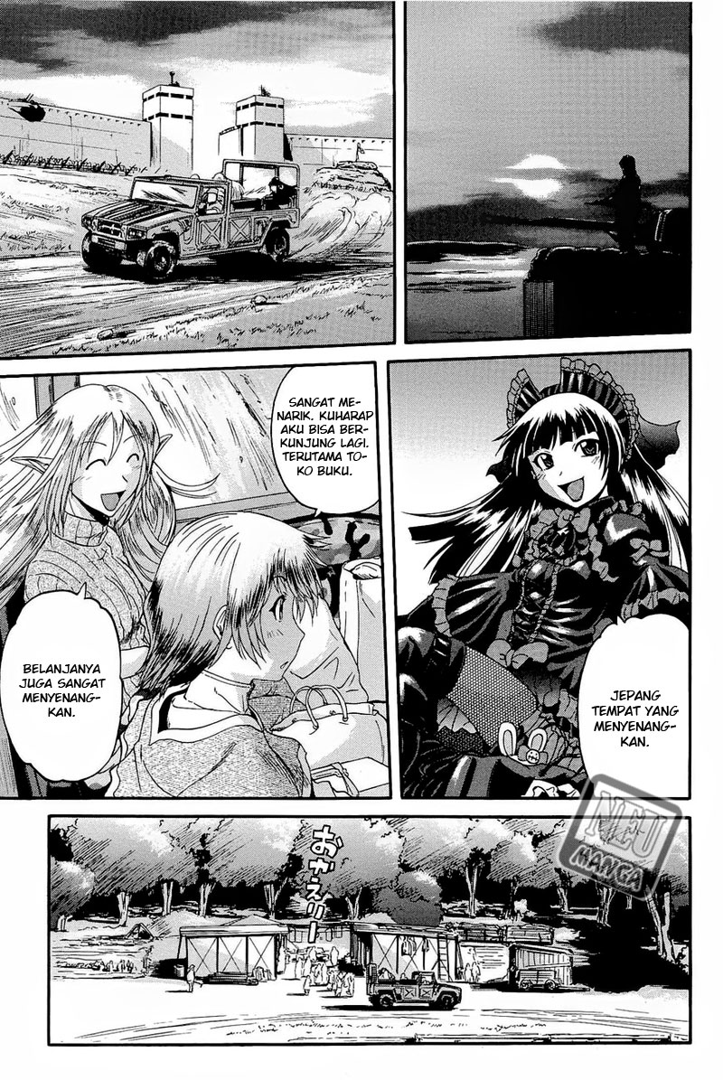 Gate – Jietai Kare no Chi nite Kaku Tatakeri Chapter 24 Gambar 30