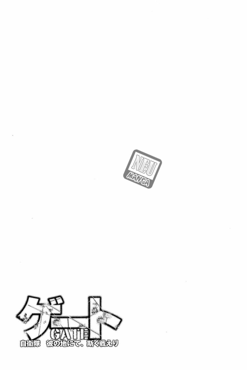 Gate – Jietai Kare no Chi nite Kaku Tatakeri Chapter 24 Gambar 34