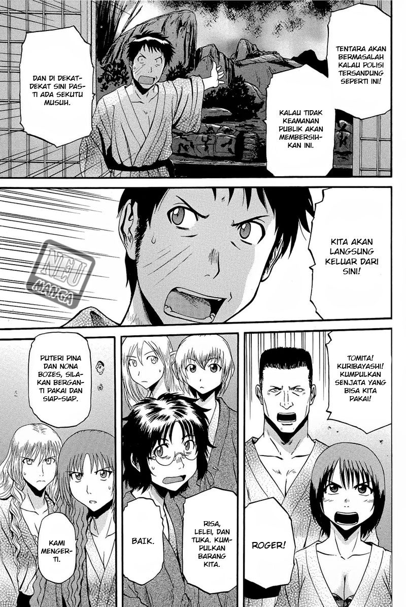 Gate – Jietai Kare no Chi nite Kaku Tatakeri Chapter 23 Gambar 4