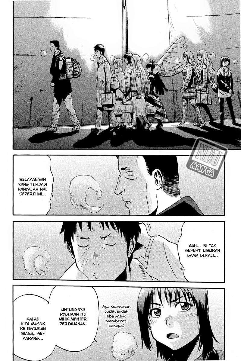 Gate – Jietai Kare no Chi nite Kaku Tatakeri Chapter 23 Gambar 13