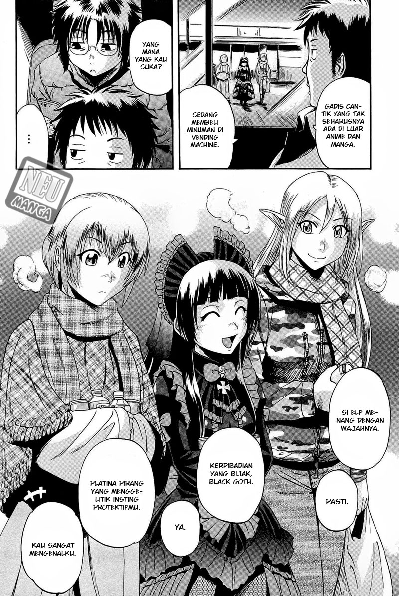 Gate – Jietai Kare no Chi nite Kaku Tatakeri Chapter 23 Gambar 23