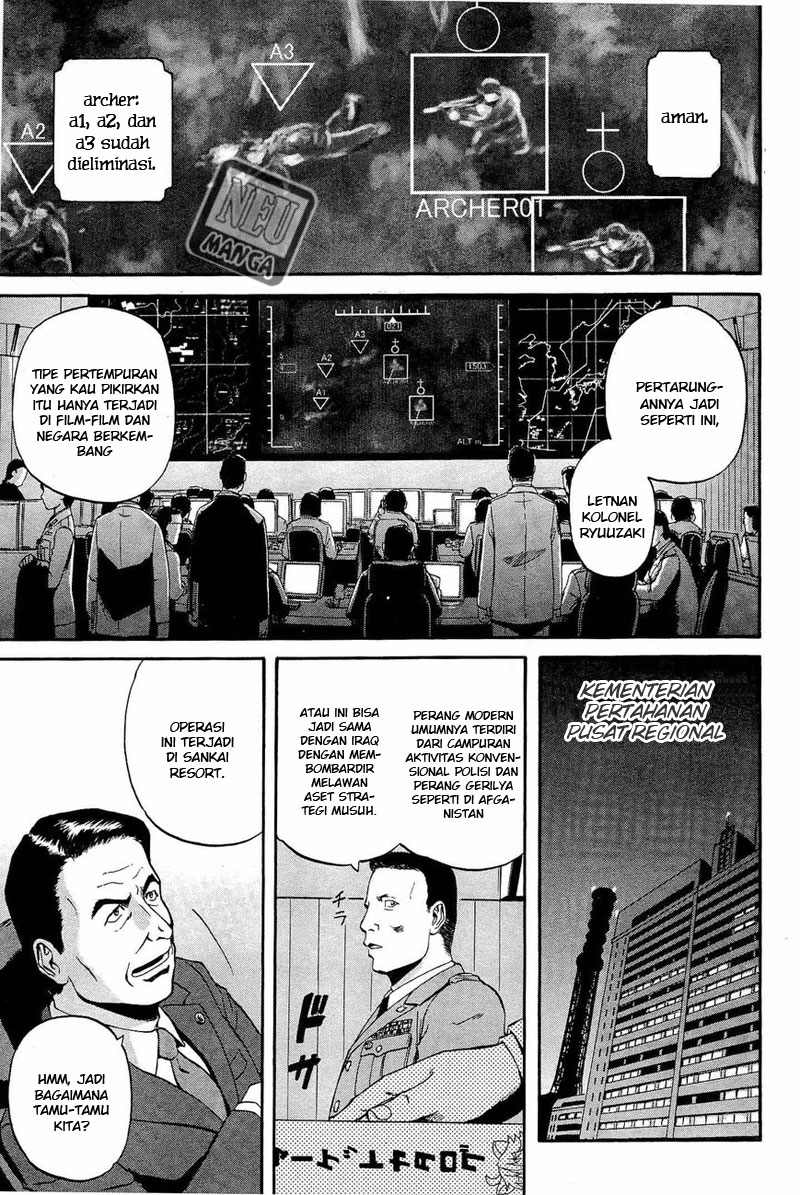 Gate – Jietai Kare no Chi nite Kaku Tatakeri Chapter 21 Gambar 6