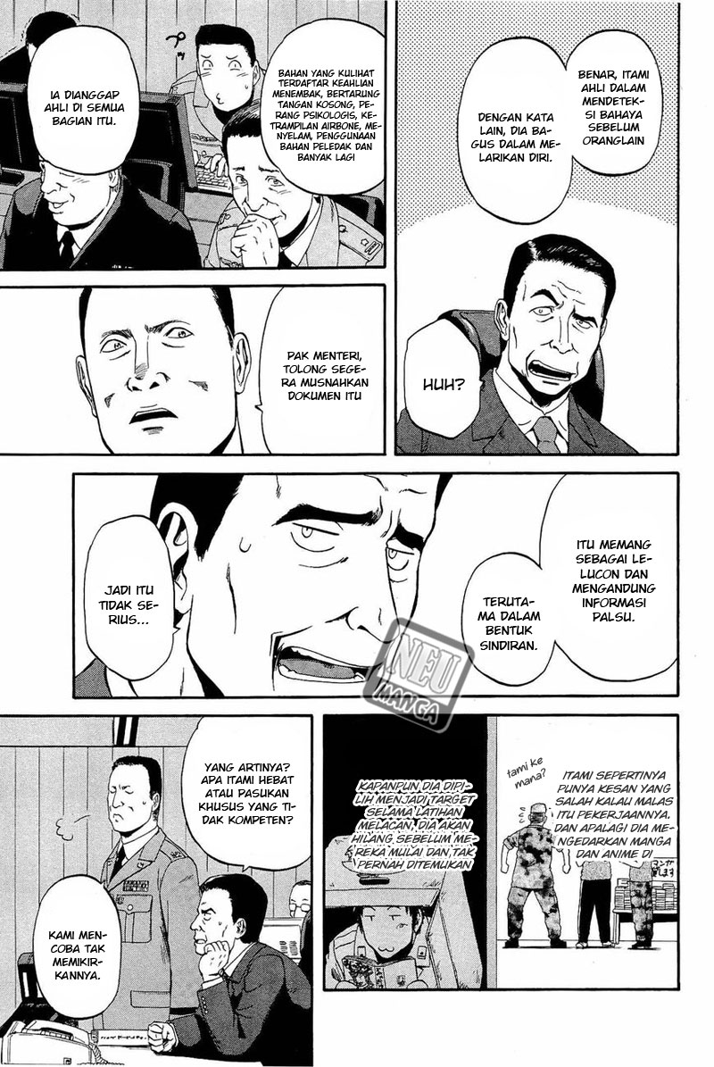 Gate – Jietai Kare no Chi nite Kaku Tatakeri Chapter 21 Gambar 10