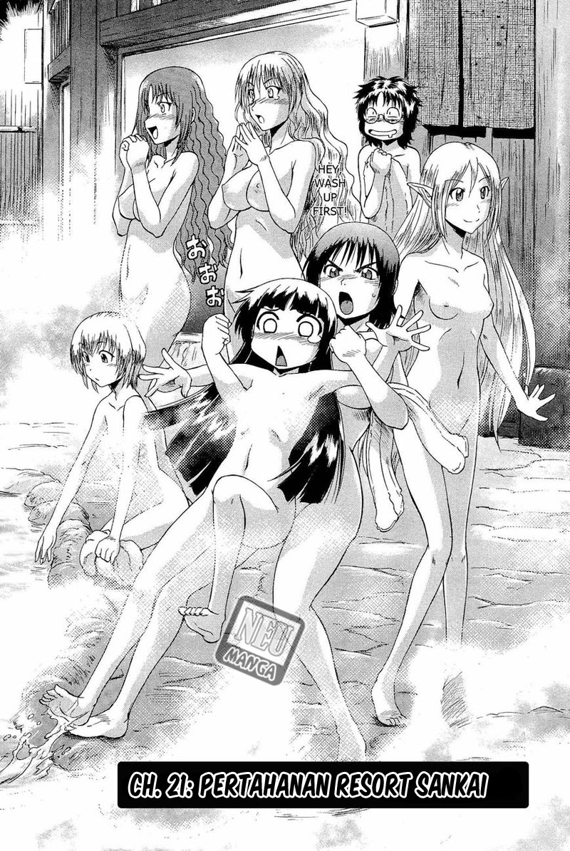 Gate – Jietai Kare no Chi nite Kaku Tatakeri Chapter 21 Gambar 3