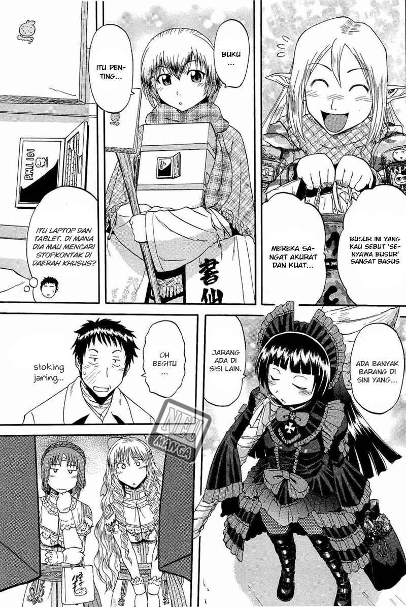 Gate – Jietai Kare no Chi nite Kaku Tatakeri Chapter 20 Gambar 28