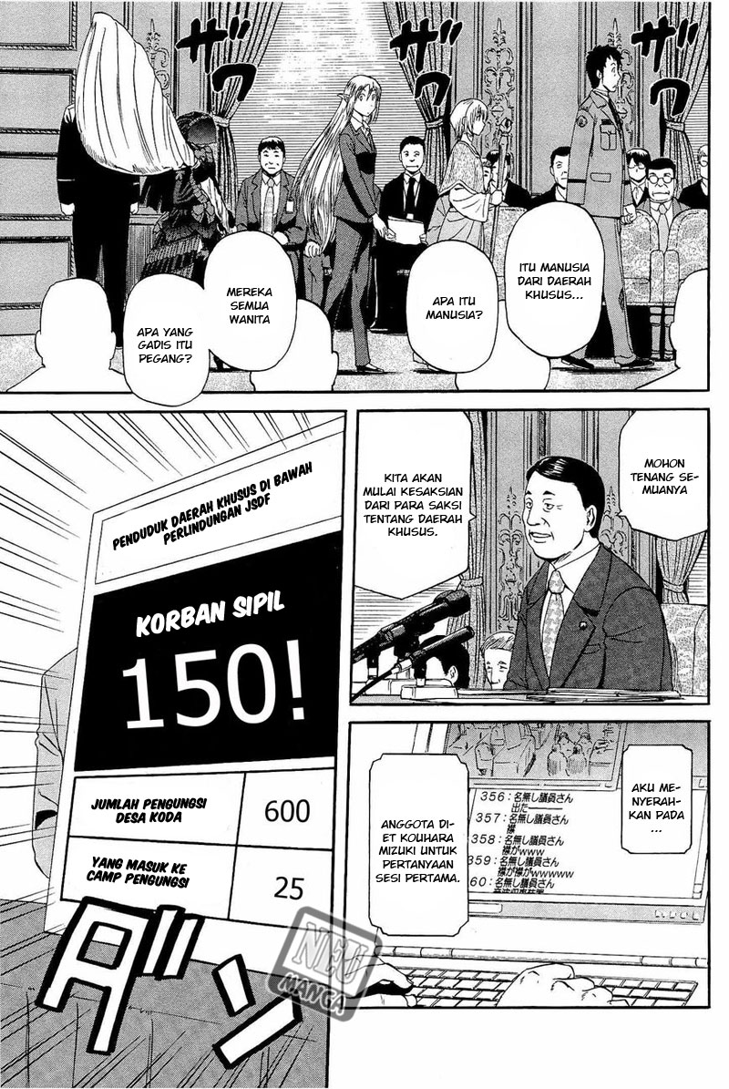 Gate – Jietai Kare no Chi nite Kaku Tatakeri Chapter 18 Gambar 5