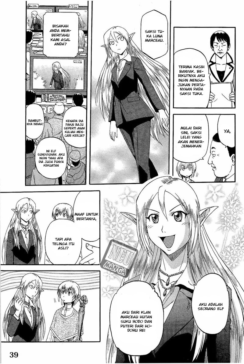 Gate – Jietai Kare no Chi nite Kaku Tatakeri Chapter 18 Gambar 11