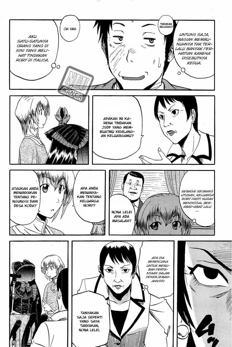 Gate – Jietai Kare no Chi nite Kaku Tatakeri Chapter 18 Gambar 16