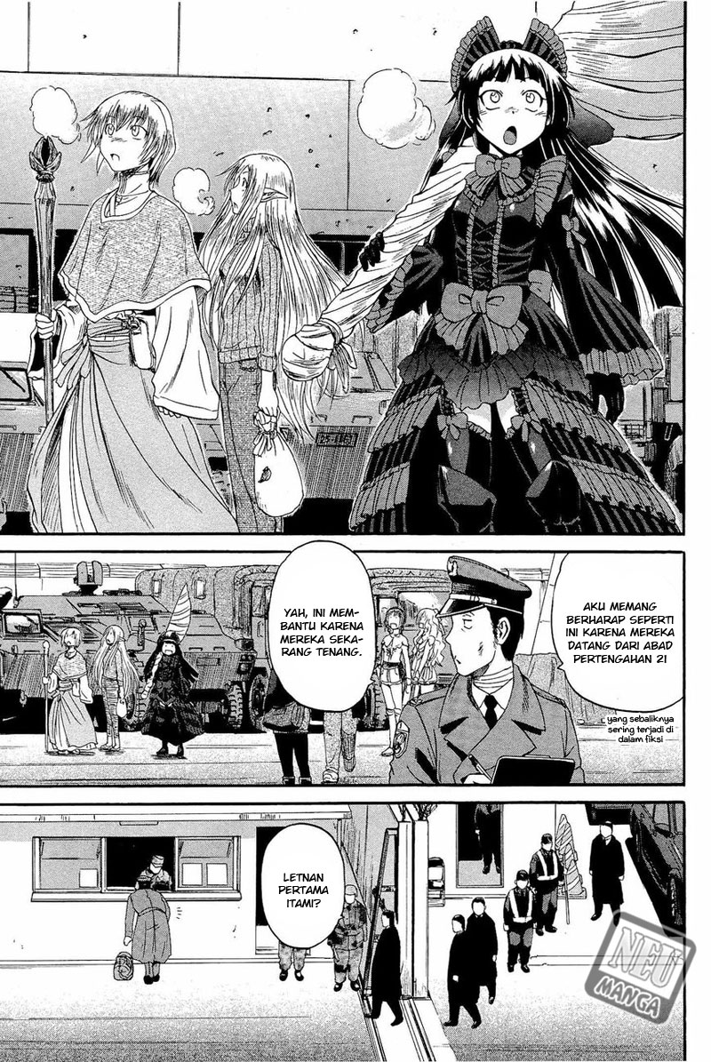 Gate – Jietai Kare no Chi nite Kaku Tatakeri Chapter 17 Gambar 6