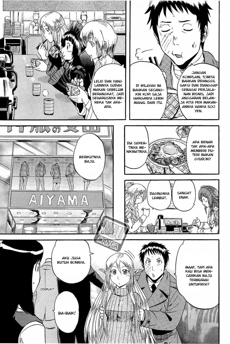 Gate – Jietai Kare no Chi nite Kaku Tatakeri Chapter 17 Gambar 14