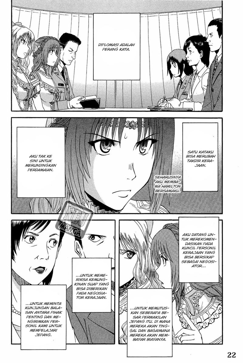 Gate – Jietai Kare no Chi nite Kaku Tatakeri Chapter 17 Gambar 19