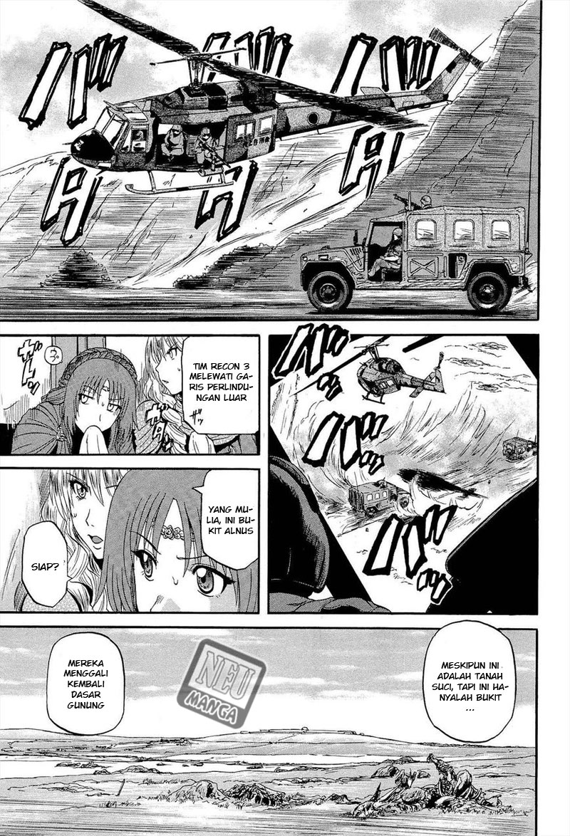 Gate – Jietai Kare no Chi nite Kaku Tatakeri Chapter 15 Gambar 7