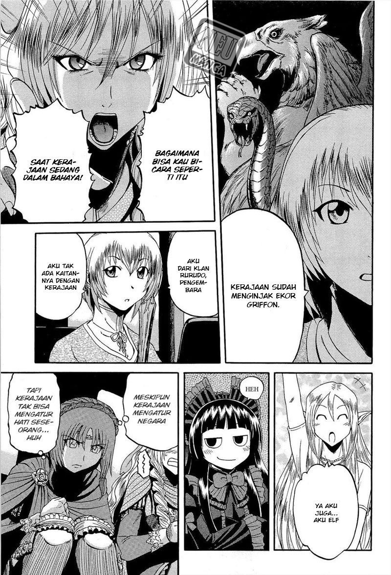 Gate – Jietai Kare no Chi nite Kaku Tatakeri Chapter 15 Gambar 16