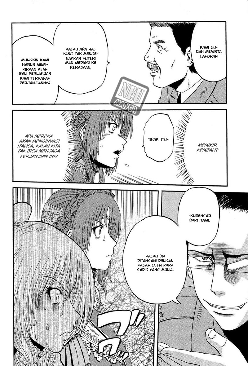 Gate – Jietai Kare no Chi nite Kaku Tatakeri Chapter 15 Gambar 21