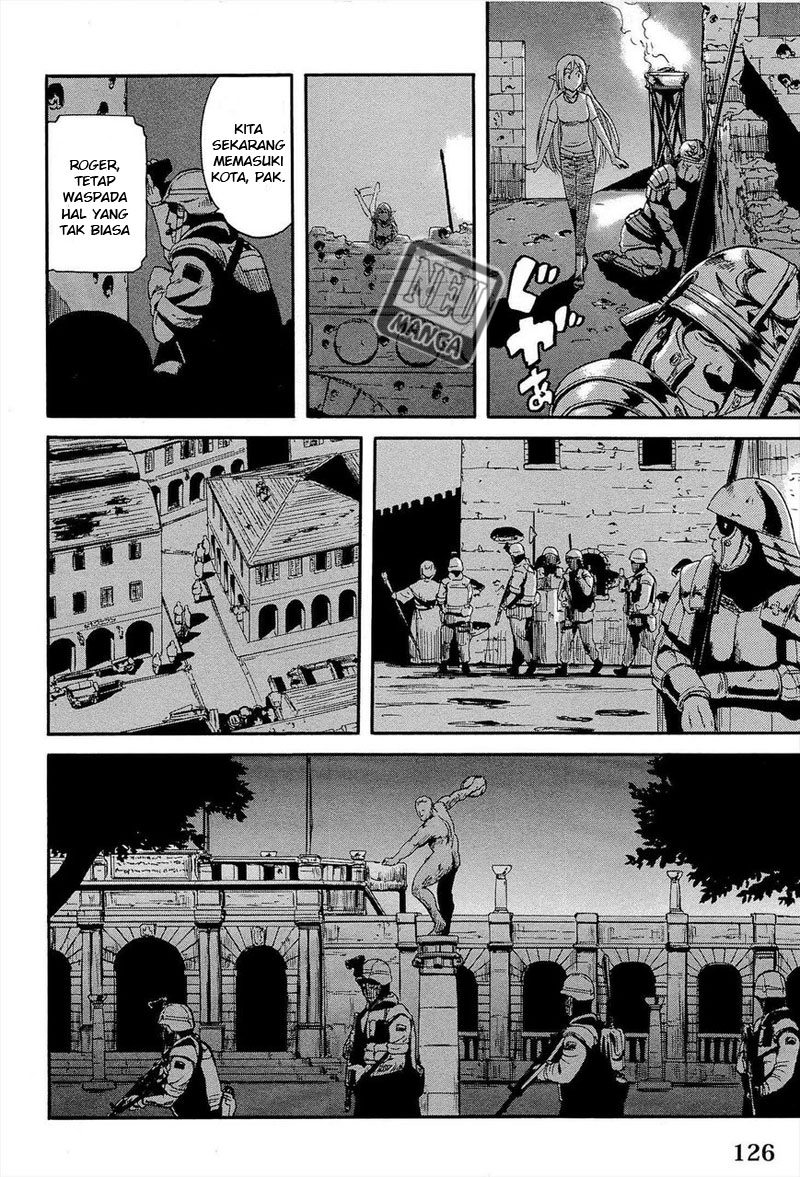 Gate – Jietai Kare no Chi nite Kaku Tatakeri Chapter 14 Gambar 4