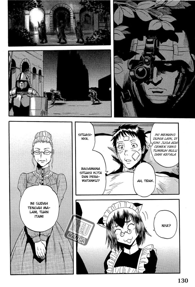 Gate – Jietai Kare no Chi nite Kaku Tatakeri Chapter 14 Gambar 8