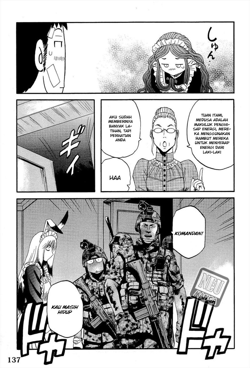 Gate – Jietai Kare no Chi nite Kaku Tatakeri Chapter 14 Gambar 15