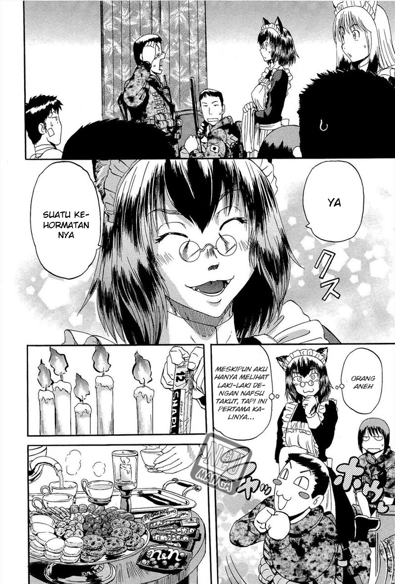 Gate – Jietai Kare no Chi nite Kaku Tatakeri Chapter 14 Gambar 22