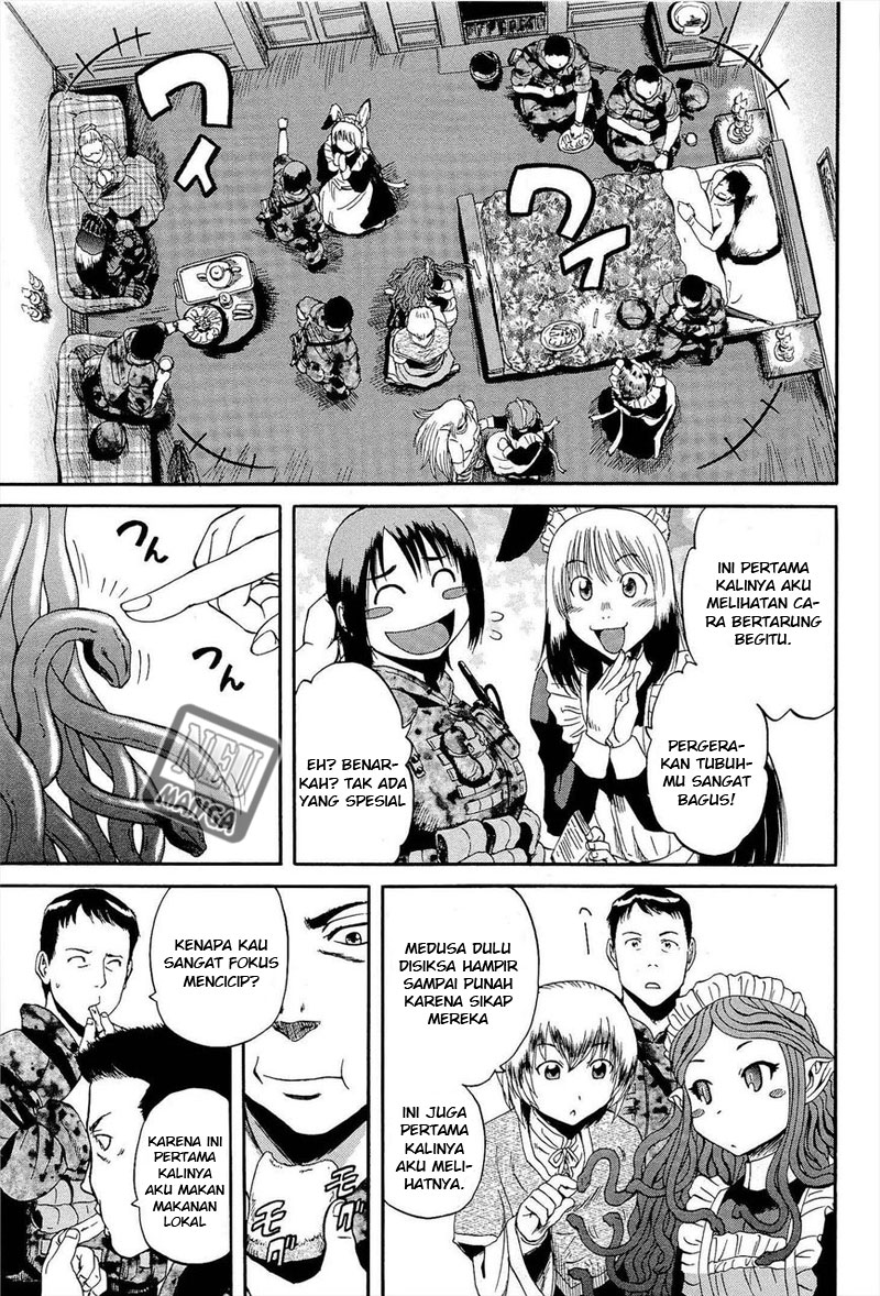 Gate – Jietai Kare no Chi nite Kaku Tatakeri Chapter 14 Gambar 23