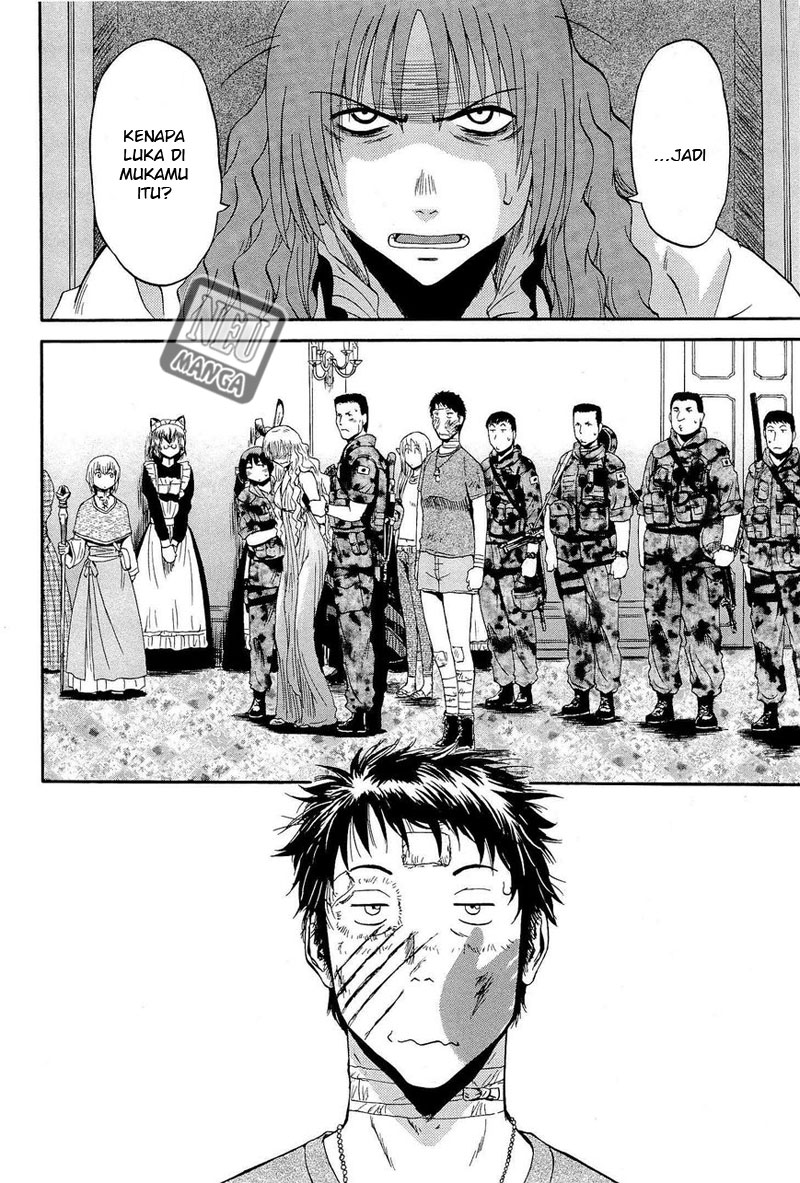 Gate – Jietai Kare no Chi nite Kaku Tatakeri Chapter 14 Gambar 30