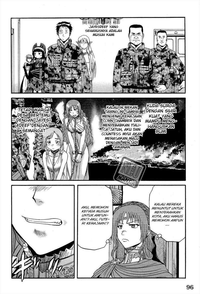 Gate – Jietai Kare no Chi nite Kaku Tatakeri Chapter 13 Gambar 5