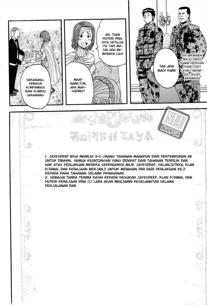 Gate – Jietai Kare no Chi nite Kaku Tatakeri Chapter 13 Gambar 7