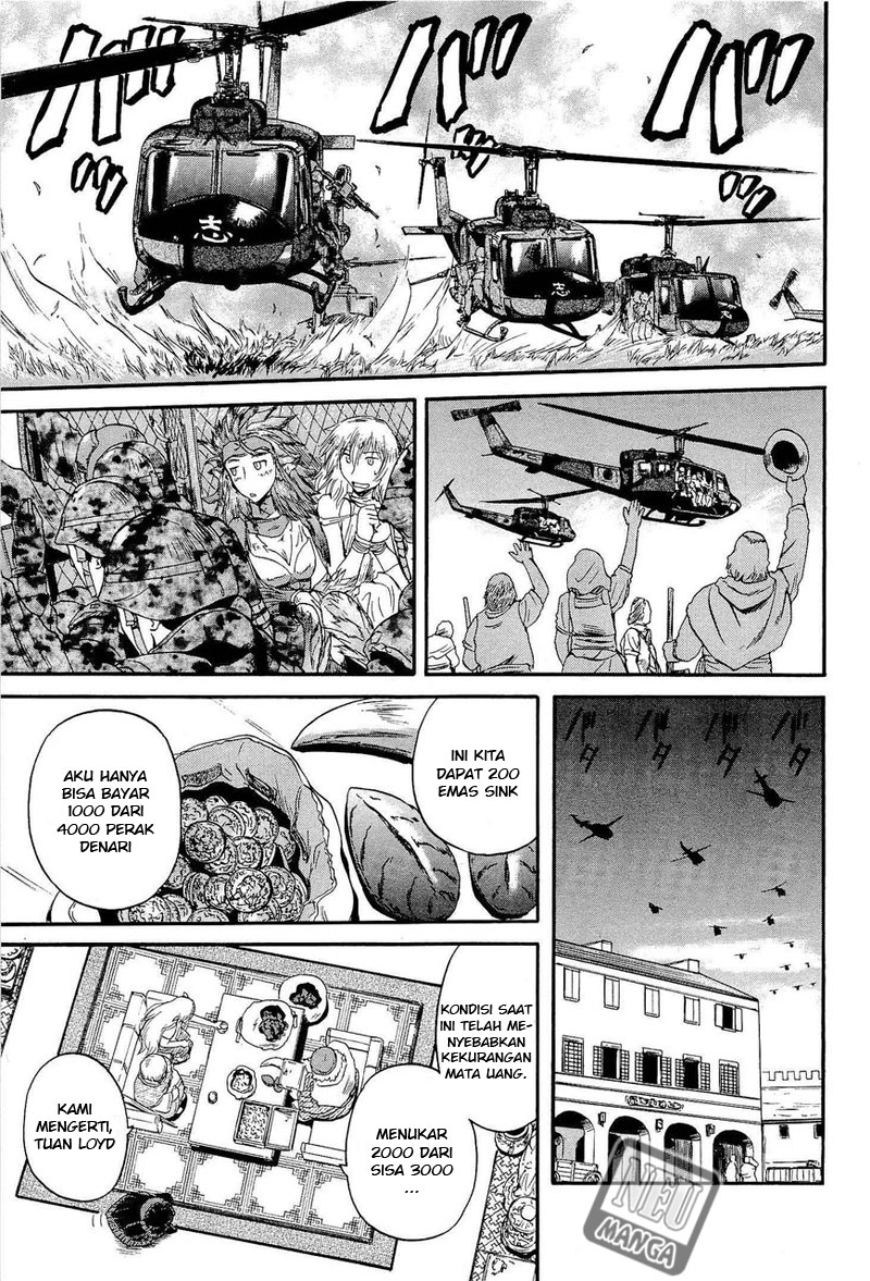 Gate – Jietai Kare no Chi nite Kaku Tatakeri Chapter 13 Gambar 10