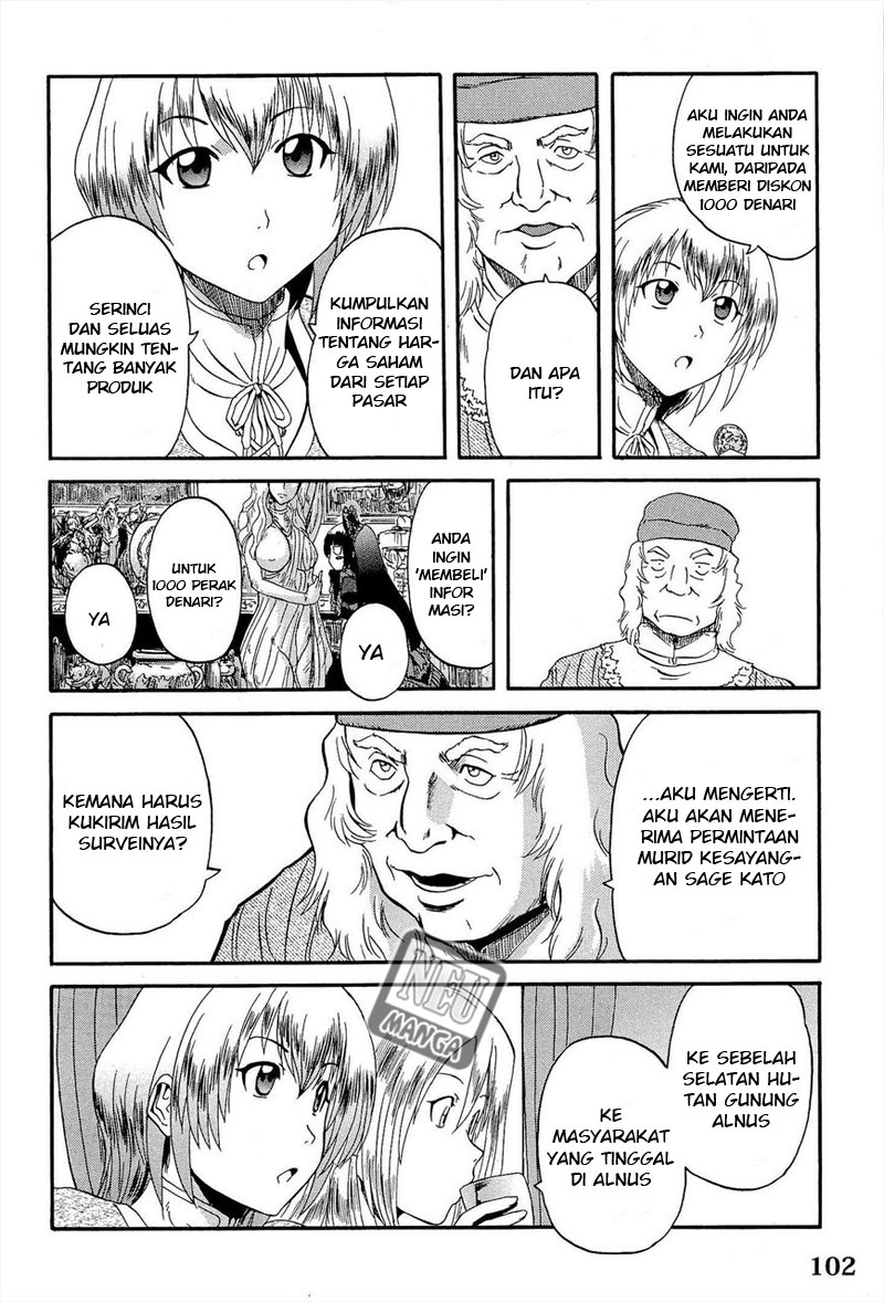 Gate – Jietai Kare no Chi nite Kaku Tatakeri Chapter 13 Gambar 11