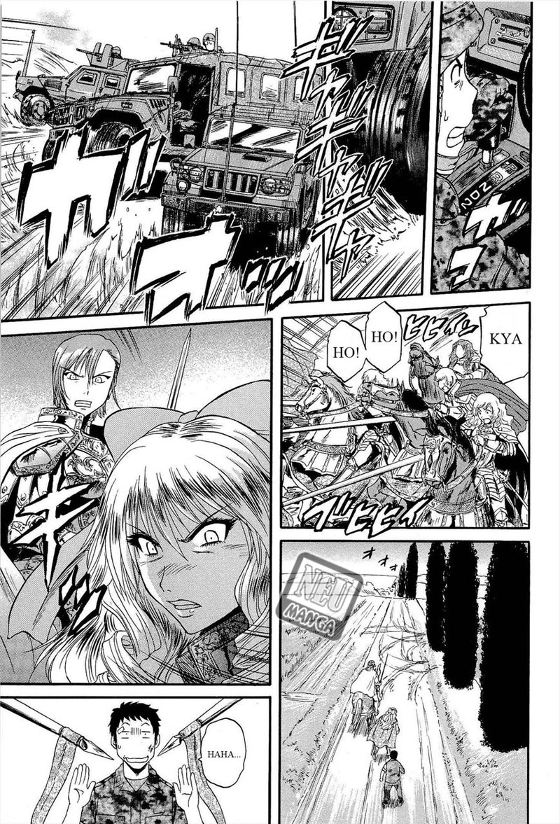 Gate – Jietai Kare no Chi nite Kaku Tatakeri Chapter 13 Gambar 20