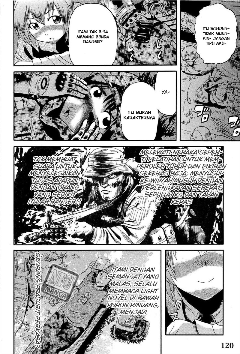 Gate – Jietai Kare no Chi nite Kaku Tatakeri Chapter 13 Gambar 29