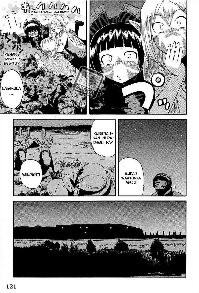 Gate – Jietai Kare no Chi nite Kaku Tatakeri Chapter 13 Gambar 30