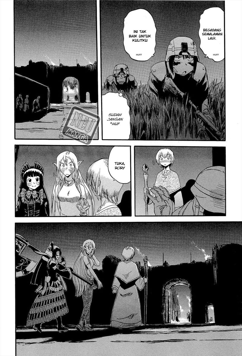 Gate – Jietai Kare no Chi nite Kaku Tatakeri Chapter 13 Gambar 31