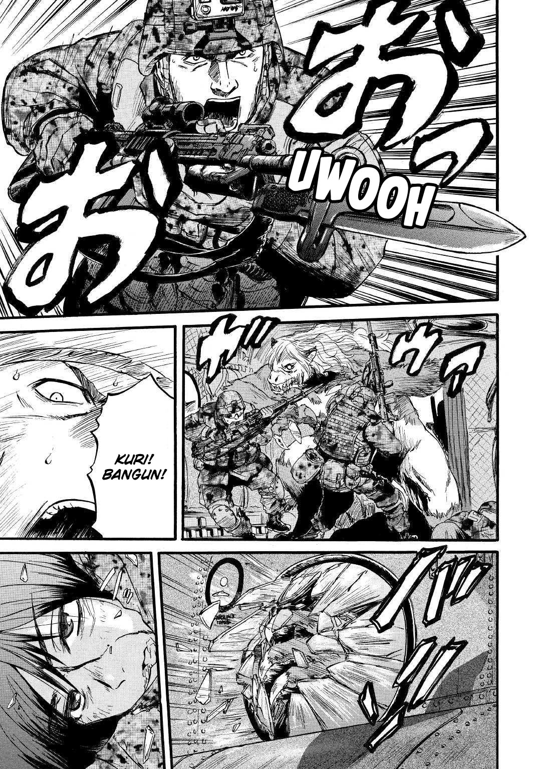 Gate – Jietai Kare no Chi nite Kaku Tatakeri Chapter 89 Gambar 13