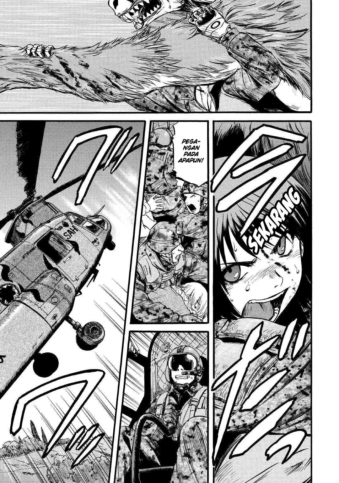 Gate – Jietai Kare no Chi nite Kaku Tatakeri Chapter 89 Gambar 19