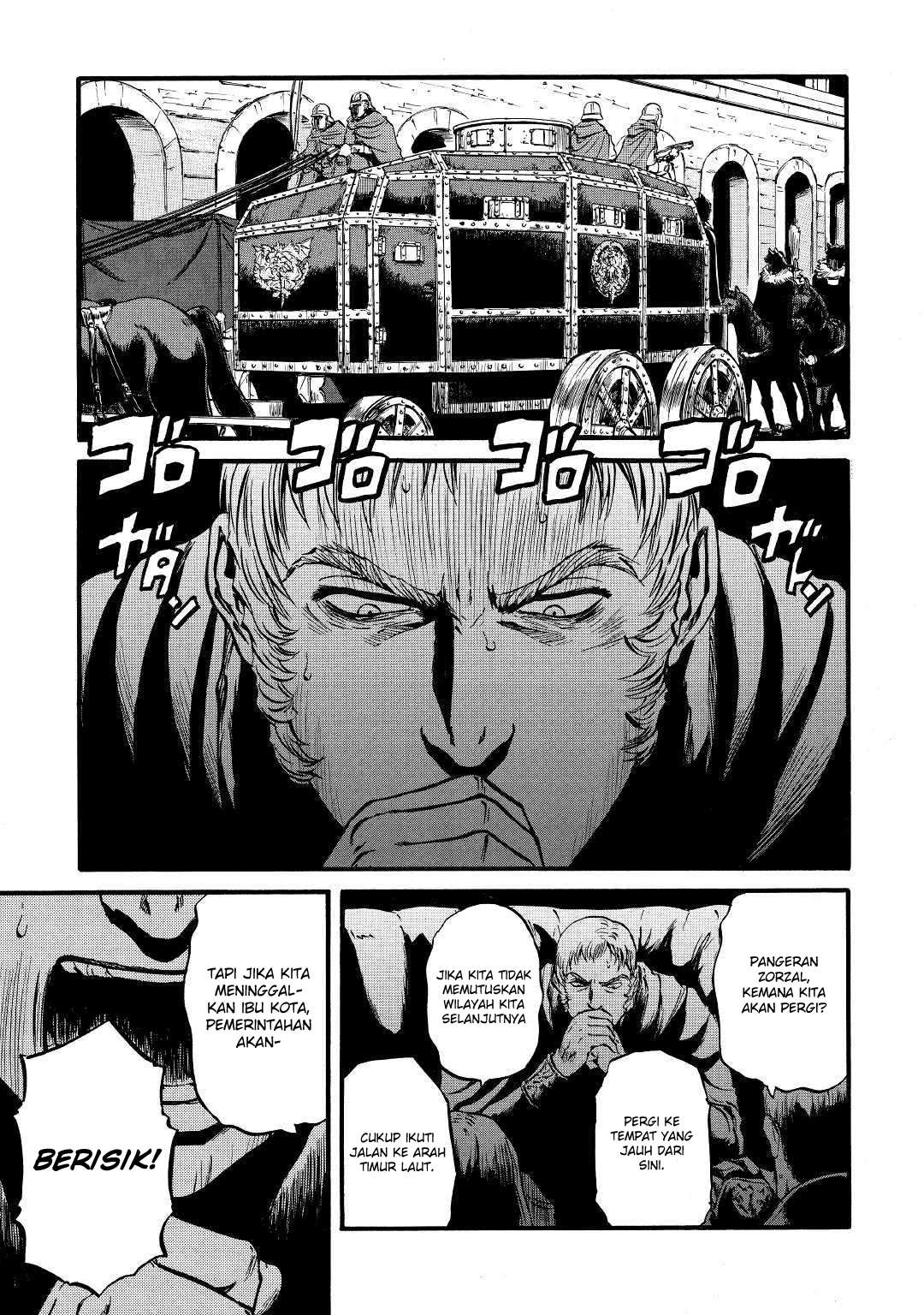 Gate – Jietai Kare no Chi nite Kaku Tatakeri Chapter 86 Gambar 5