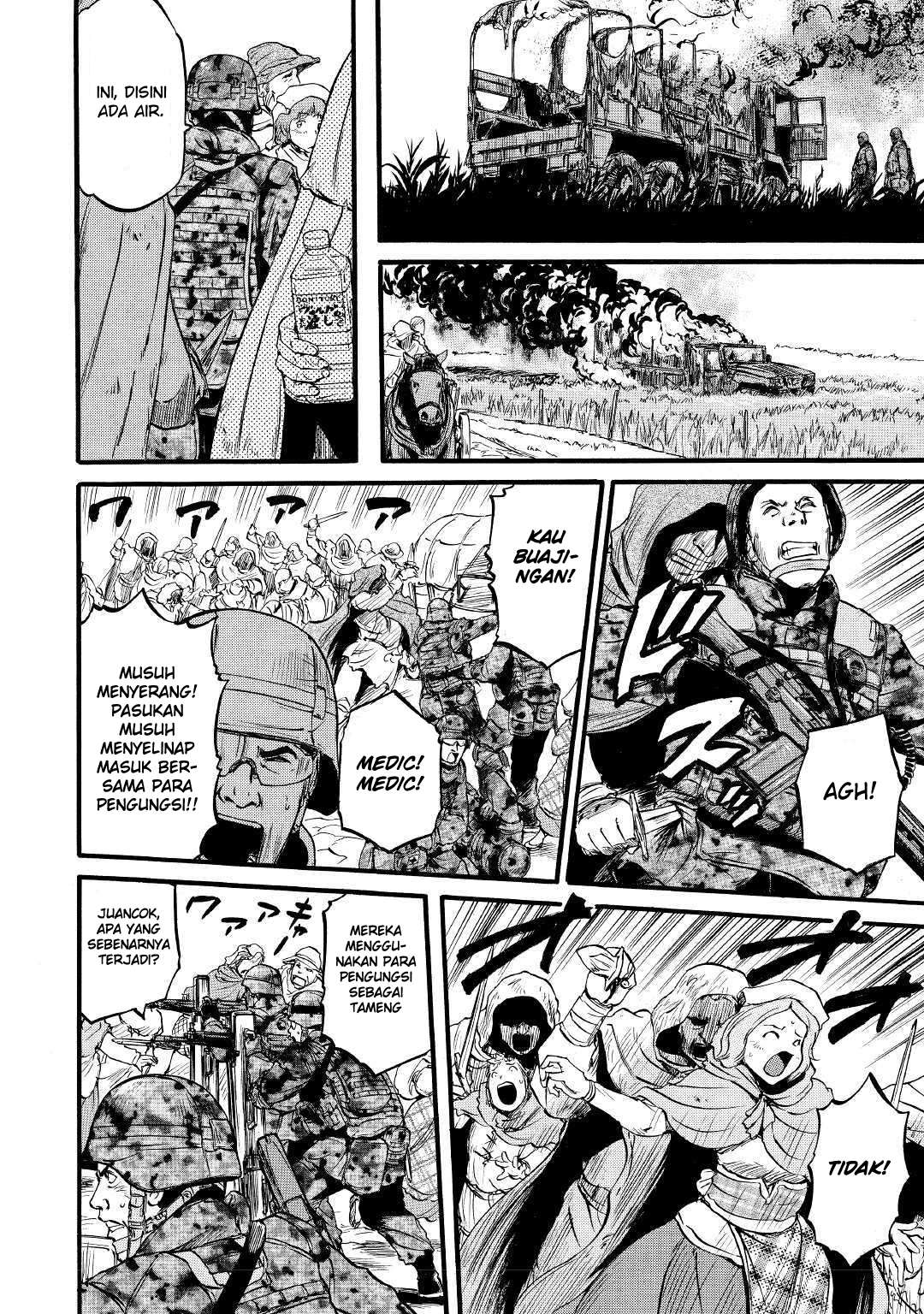 Gate – Jietai Kare no Chi nite Kaku Tatakeri Chapter 86 Gambar 18