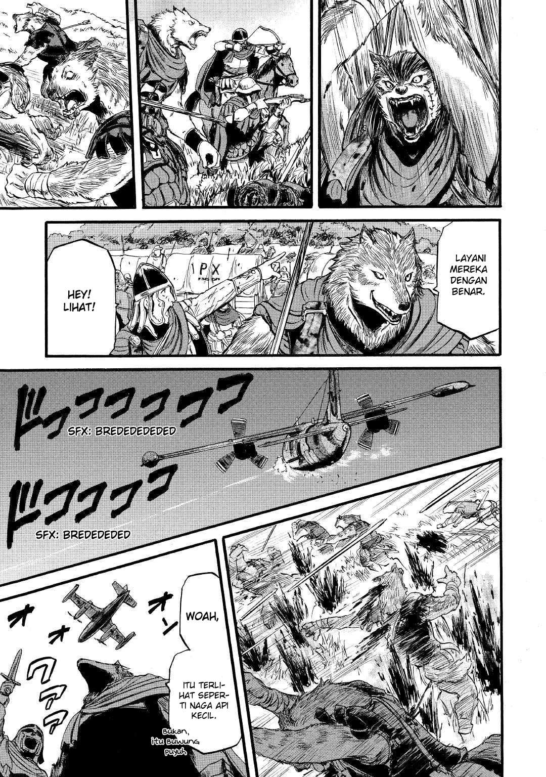 Gate – Jietai Kare no Chi nite Kaku Tatakeri Chapter 86 Gambar 21