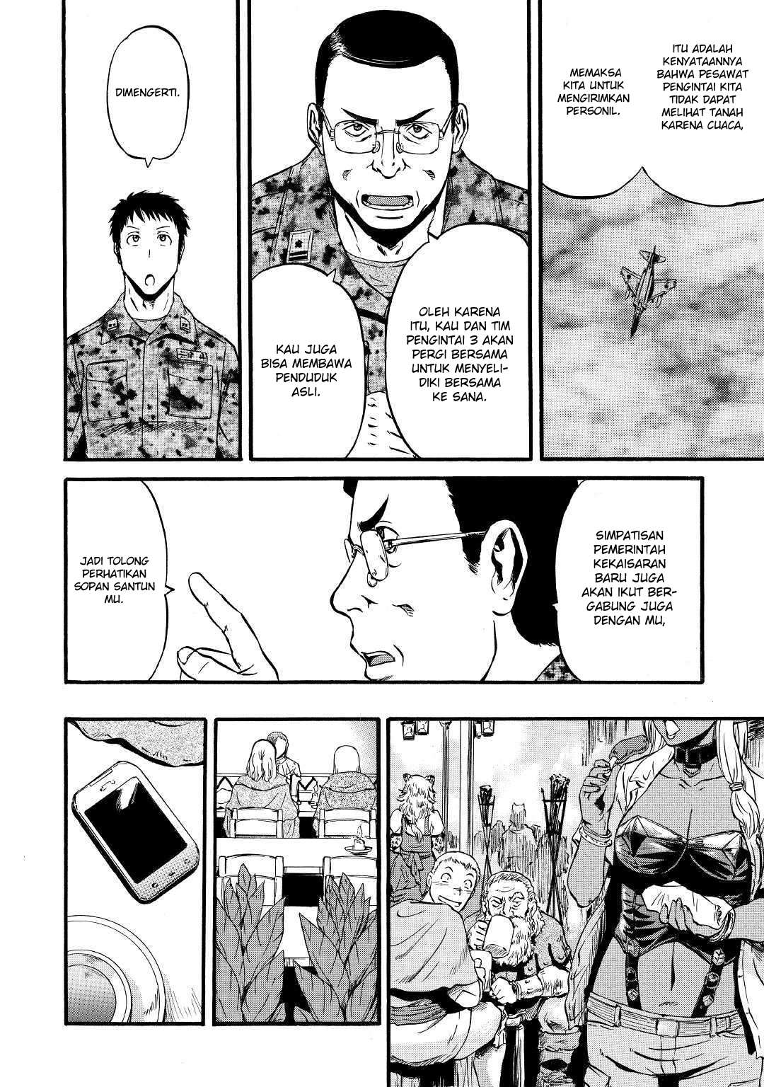 Gate – Jietai Kare no Chi nite Kaku Tatakeri Chapter 86 Gambar 24