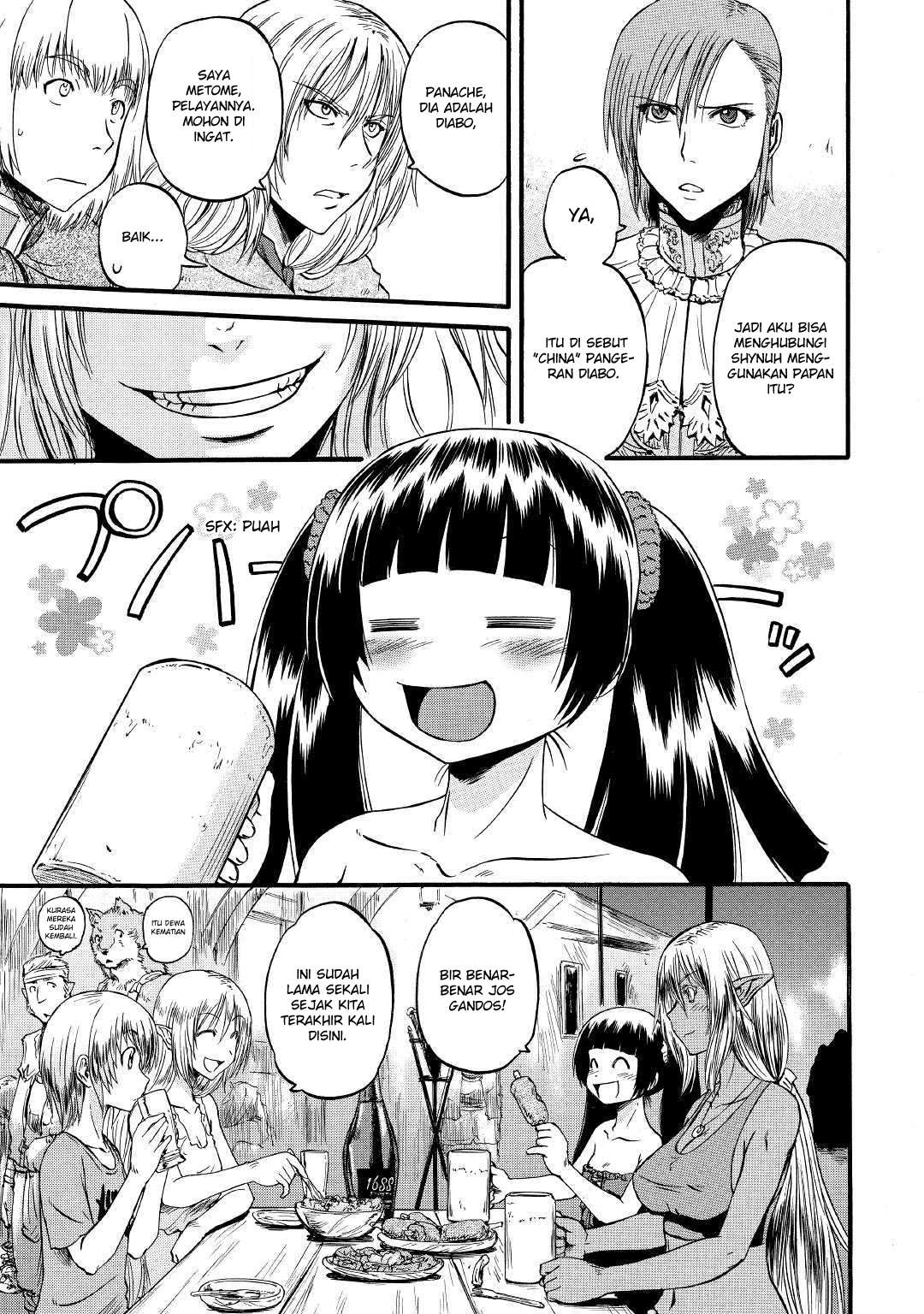 Gate – Jietai Kare no Chi nite Kaku Tatakeri Chapter 86 Gambar 25