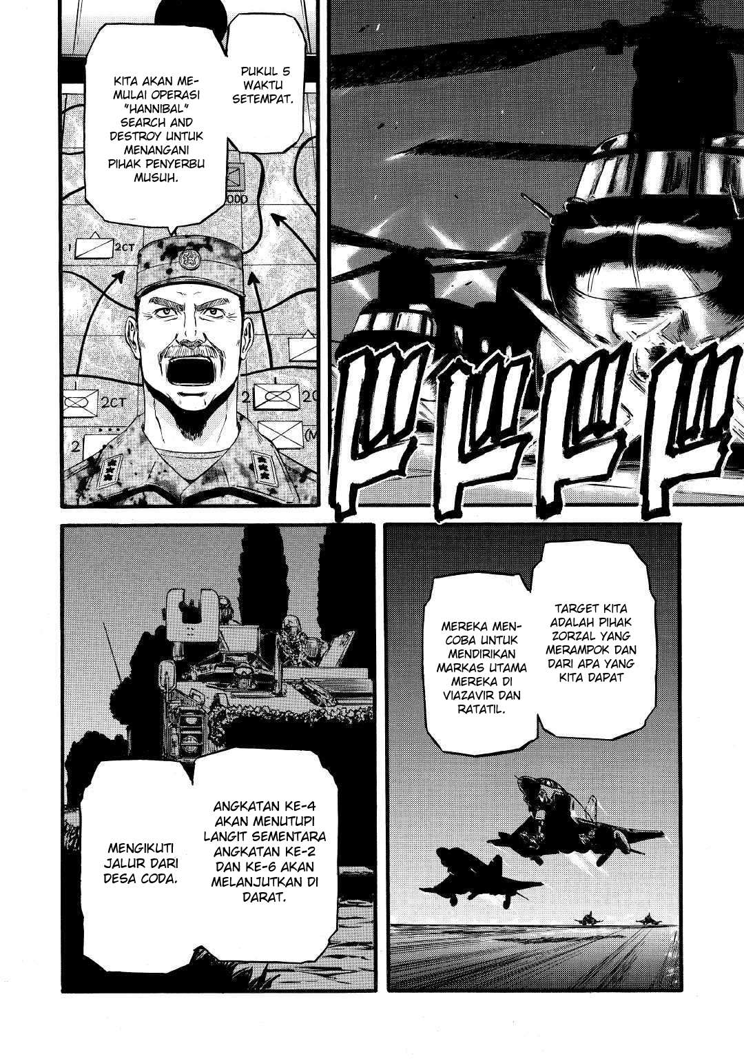 Gate – Jietai Kare no Chi nite Kaku Tatakeri Chapter 86 Gambar 28