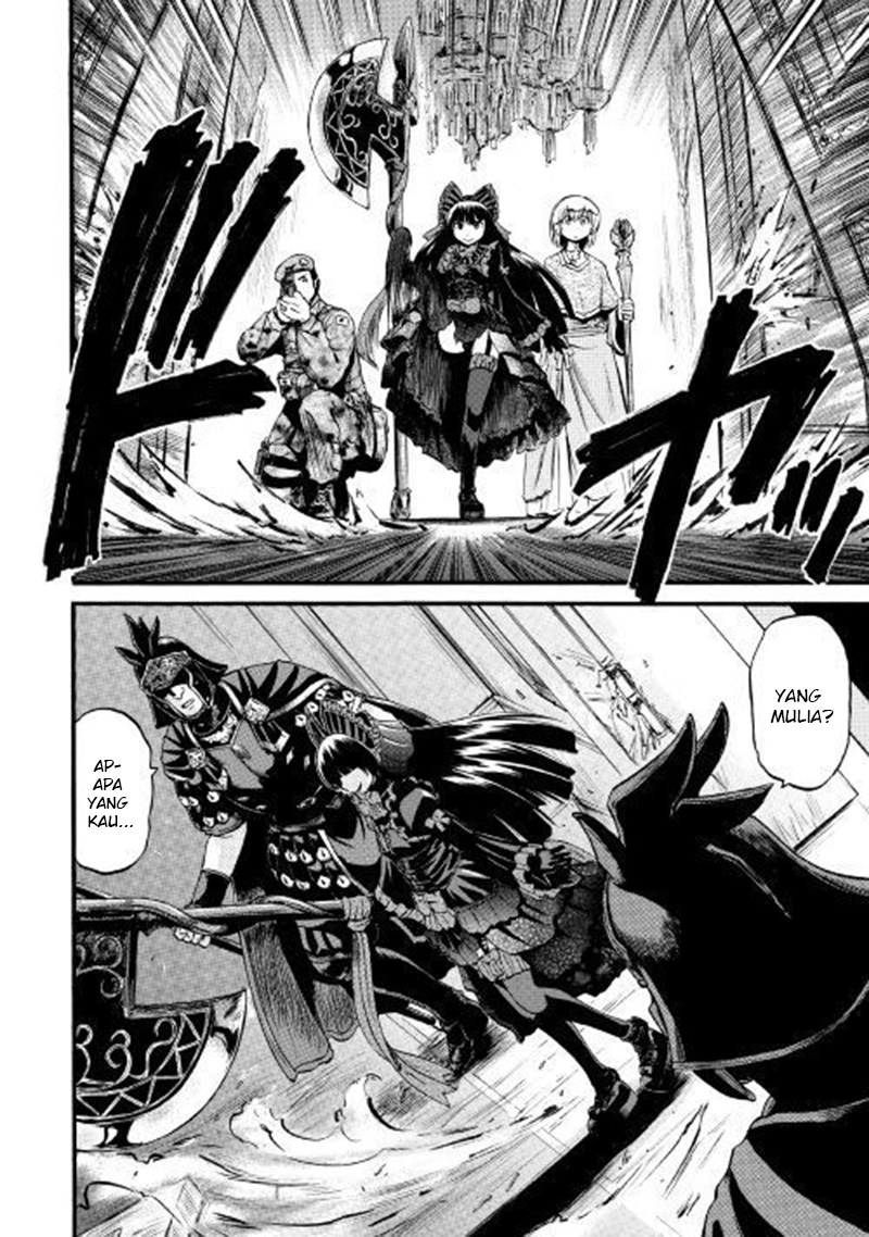 Gate – Jietai Kare no Chi nite Kaku Tatakeri Chapter 84 Gambar 12