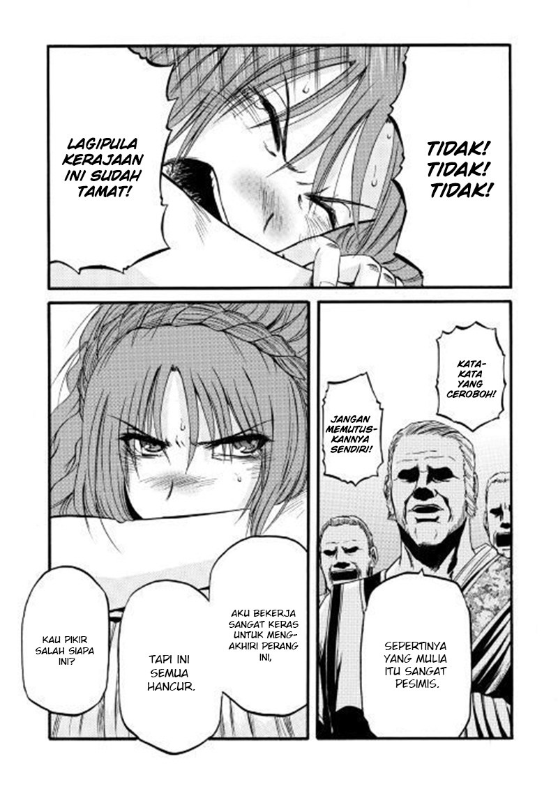 Gate – Jietai Kare no Chi nite Kaku Tatakeri Chapter 84 Gambar 32