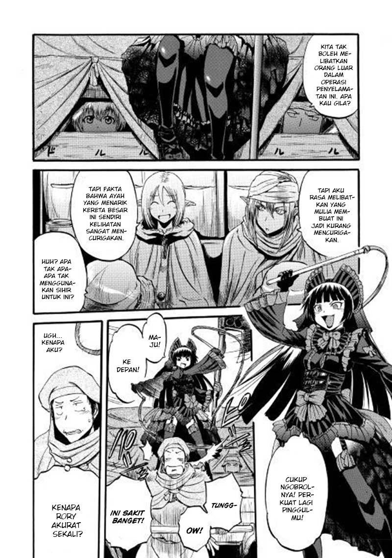 Gate – Jietai Kare no Chi nite Kaku Tatakeri Chapter 83 Gambar 28